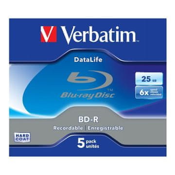 shumee BD-R Verbatim Datalife 25GB 6x (Jewel Case 5)