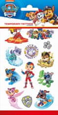 Amscan Začasne tetovaže Paw Paw Patrol Psi Pravljica Rojstni dan 12 kosov.