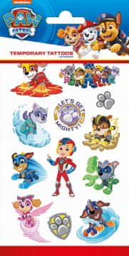 Amscan Začasne tetovaže Paw Paw Patrol Psi Pravljica Rojstni dan 12 kosov.