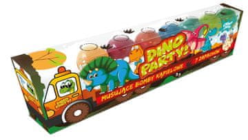 shumee CHLAPU CHLAP Šumeče kopalne bombe Dino tovornjak 1 paket - 7 kosov