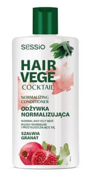 shumee CHANTAL Sessio Hair Vege normalizacijski balzam za lase - žajbelj in granatno jabolko 300 ml