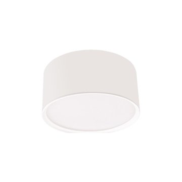 shumee Moderna bela okrogla stropna svetilka Ø9cm s spremenljivo barvo LED 6W KENDAL Light Prestige