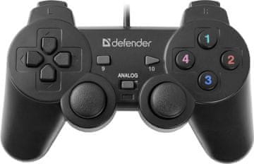 Defender Žični igralni plošček Defender OMEGA, vibracijski učinek, USB