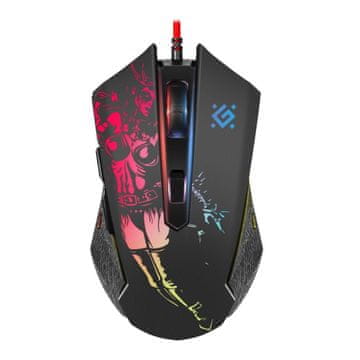shumee Defender Sin'Sister GM-933 7200dpi 6P žična miška + igralna + GRA podloga