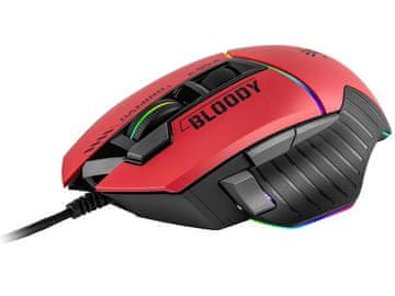 A4Tech A4Tech Bloody W95Max USB športna rdeča žična miška