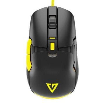 shumee Modecom Volcano JAGER žična optična miška črne barve