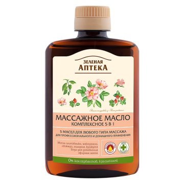 shumee GREEN PHARMACY 5-v-1 olje za nego in masažo 200 ml