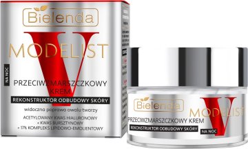 shumee BIELENDA V-MODELIST nočna krema proti gubam - regenerator kože 50 ml