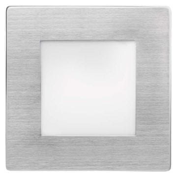Emos Orientacijsko LED svetilo AMAL, vgradno, kvadratno, 2W IP65, toplo bela