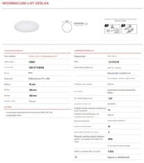 Ideus LED plafonjera 12/18/24W 3CCT 2340lm IP44 PUZEL