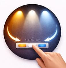 Ideus LED plafonjera 12/18/24W 3CCT 2340lm IP44 PUZEL