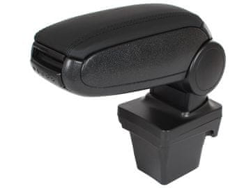 shumee Peugeot 308 I 07-14 naslon za roke SET ČRNO EKO USNJE + komplet za montažo