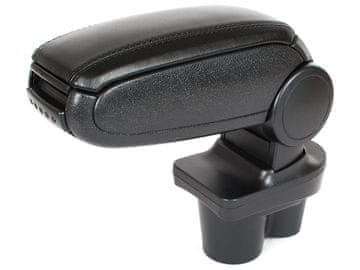 shumee Opel Corsa E 2014- garnitura naslonjala za roke ČRNO EKO USNJE + komplet za montažo