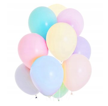 shumee Pastelni baloni 28 cm, 25 kosov, mešanica PASTEL