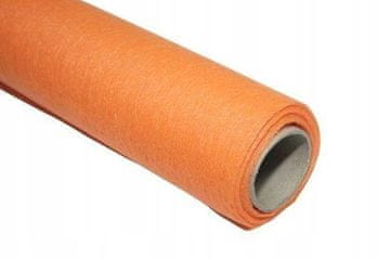 shumee Dekorativna netkana tkanina 50 cm x 10 m, oranžna