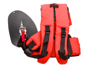 shumee PROFESIONALNI STHIL NAC HUSQVARNA DVOJNI OPRSNIK ZA KRTAČE za motorne kose, zaščita bokov