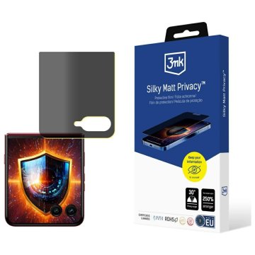 shumee Zaščitna folija za Motorola Razr 60 Ultra 3MK Silky Matt, zaščita zasebnosti