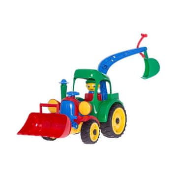 shumee velik traktor za bager za pesek