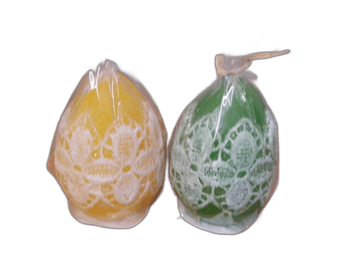 shumee jajčna svečka čipka majhna SD63/82