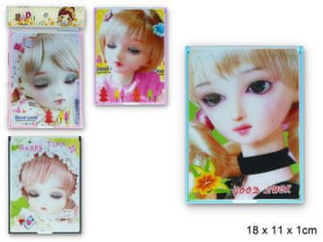 shumee 3D ogledalo 18x11 cm