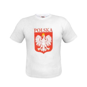 shumee Majica s potiskom "Belo in rdeče" - bela - velikost S