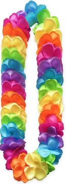 shumee Havajska ogrlica HAWAII Barvite rože Aloha