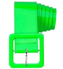 shumee Debel neonsko zelen disko pas, neonski 80-ih in 90-ih