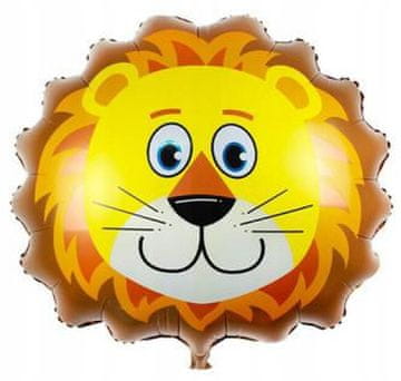 shumee Folija balon lev zoo safari rojstni dan 70x66cm