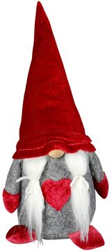shumee Dekorativni škrat s klobukom iz filca za božič 25 cm