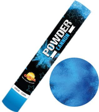 Fiestas Guirca Konfeti izstreljevalec Holi v prahu moder