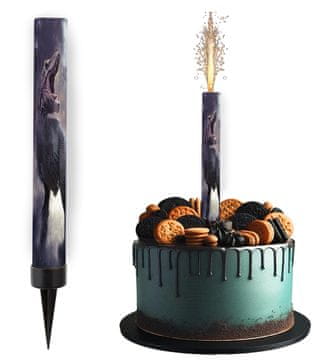 shumee Torta fontana DINOZAVER Strašljiv 1 1 kos.