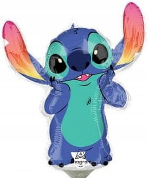 shumee STITCH folijski balon Lilo Stitch pravljična dekoracija za rojstni dan 35 cm