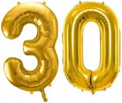 shumee Dekoracija za 30. rojstni dan, komplet transparentov, balonov, girlande, zavesne stene, vse najboljše za rojstni dan