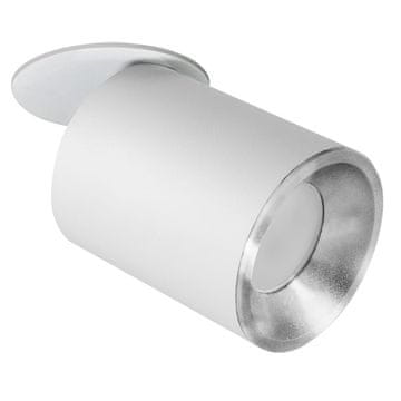 shumee Vgradna svetilka GU10 bela in srebrna PALLAS 314116 Polux