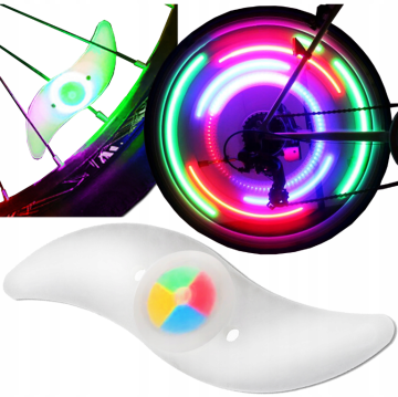 shumee NEONSKI ZAŠČITNI POKROVI ZA NAPERE ZA KOLO LED RGB VEČBARVNE 1x