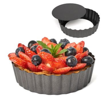 shumee Okrogel pekač za pito z odstranljivim dnom Tadar 12 x 2 cm