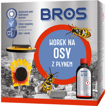 shumee vrečka za ose s tekočino BROS