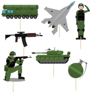 shumee Toppers Pikers ARMY rojstni dan 7 kosov.