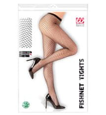 shumee Črne disko retro mrežaste hlačne nogavice iz 80-ih, velikosti XL