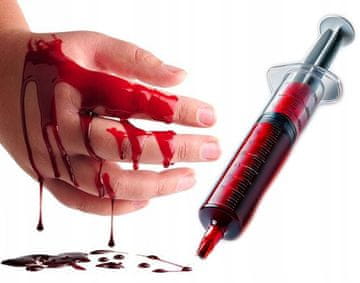 shumee UMETNA KRI Gosta rdeča realistična ličila za noč čarovnic 20 ml