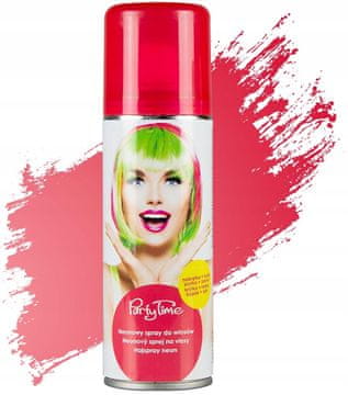 shumee Fluorescentni rdeči lak za lase, 1 kos.