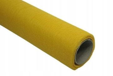 shumee Dekorativna netkana tkanina 50 cm x 10 m, rumena