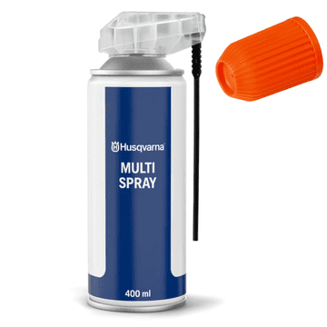 Husqvarna Multi Grease Spray 400 ml maže, čisti in ščiti pred korozijo