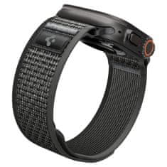 Spigen Athlex Air 2 športni pašček, Apple Watch, 49/46/45/44mm, črno-siv (AMP11113)