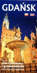 shumee Risba žepnega zemljevida - Gdansk, poljščina-angleščina 1:16.000