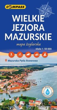 shumee Zemljevid - Velika Mazurska jezera 1:50.000