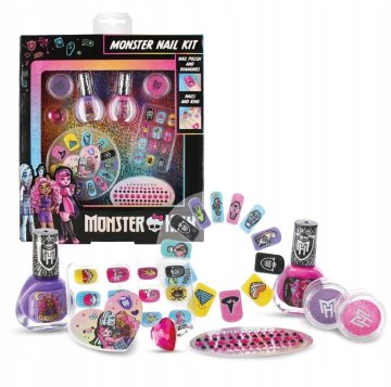 shumee LAKI ZA NOHTE IN KOMPLET ZA OBLIKOVANJE NOHTOV MONSTER HIGH
