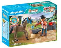 Playmobil PLAYMOBIL Konji 71357 Ben kovač in Ahil