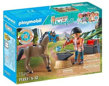 Playmobil PLAYMOBIL Konji 71357 Ben kovač in Ahil