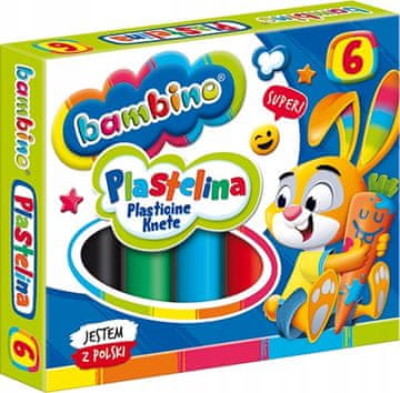 shumee PLASTELIN BAMBINO STANDARD 6 BARV